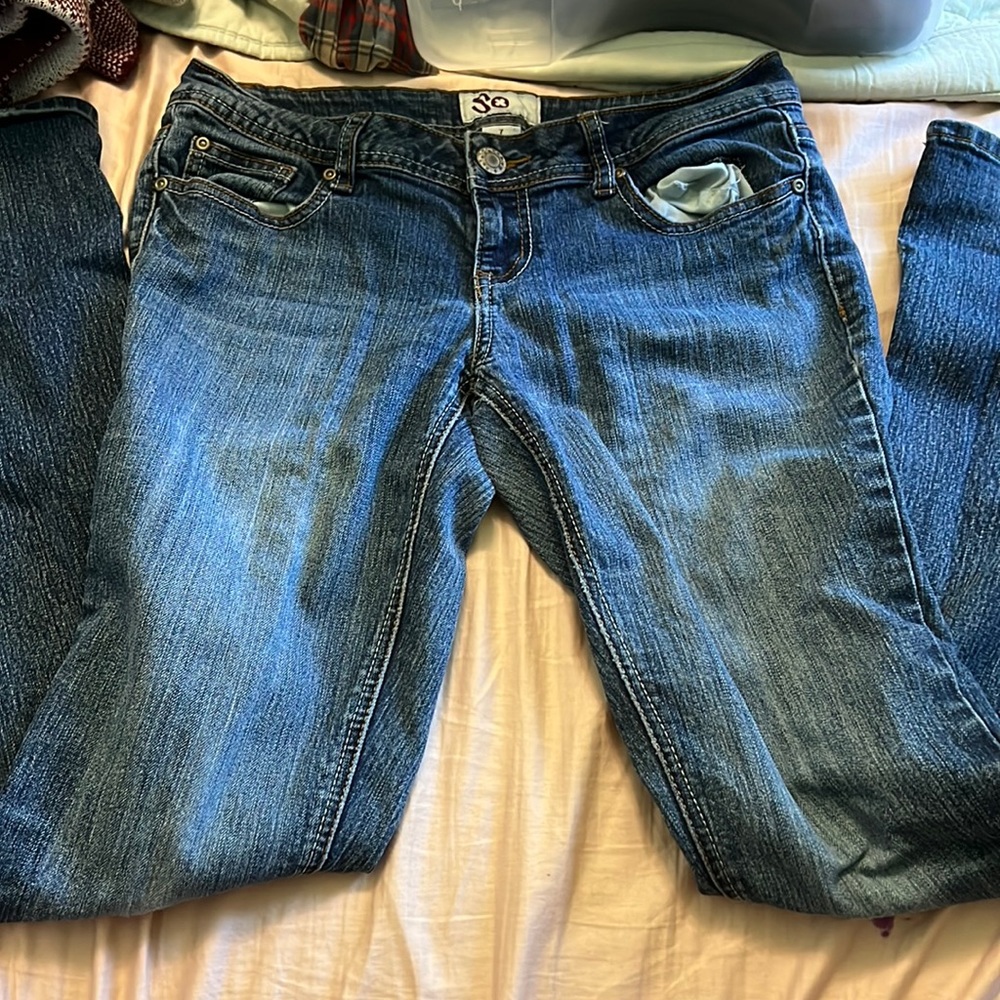 Low Rise Flare Jeans